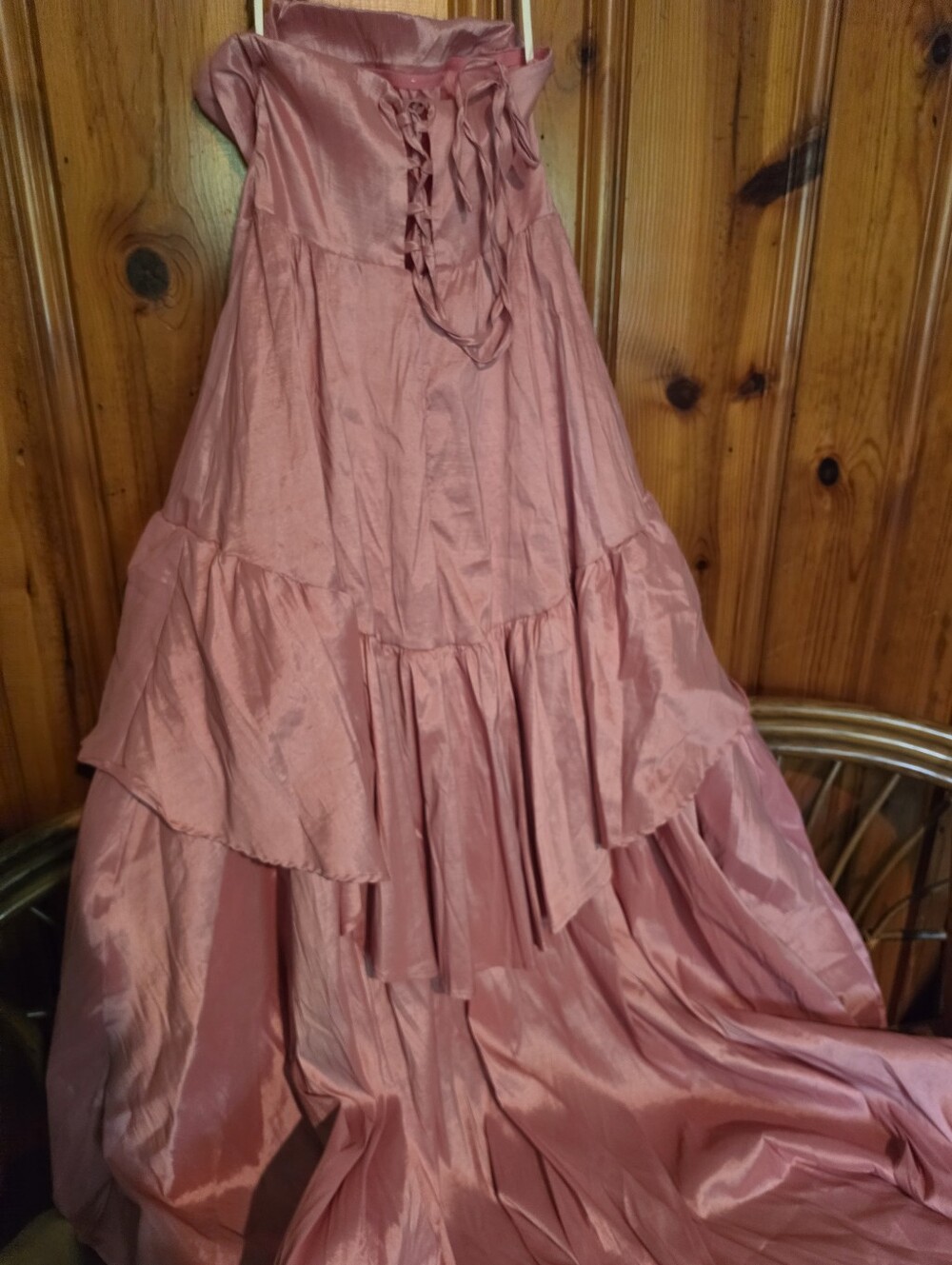 Pink Women's Elegant Cute And Sexy Woman Pink Tube Top Dress - Picture 14 of 16